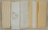 Gerber 5-Pack Short Sleeve Fashion Onesies (-3(up to 12lbs) Boy)