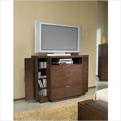 Najarian Furniture CTASPTVH Aspen TV Chest in Hazel