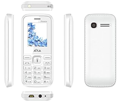 Aqua Phoenix Dual SIM Basic Mobile Phone - Black