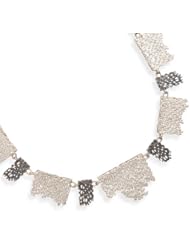 CleverSilvers 7.25+1 Mesh Link Design Bracelet