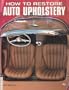 How to Restore Auto Upholstery