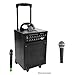 Pyle Speaker and Mic System Package - PWMA930I 600 Watt VHF Wireless Portable PA Speaker System/Echo W/Ipod Dock - PDMIC58 Professional Moving Coil Dynamic Handheld Microphone