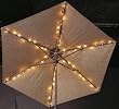 Umbrella Light Set for Most Standard Patio Umbrellas