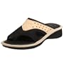 Fly Flot Women's Province Slide Sandal,Beige/Black,35 EU (US Women's 5 M)