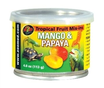 Zoo Med Fruit Mix and Papaya