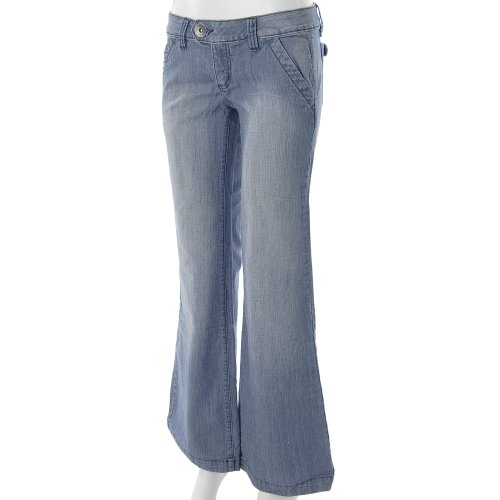 Forever 21 Juniors Low Rise Flare Leg Jeans