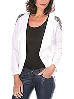 La belle parisienne Americana Mujer Cathy (Blanco)