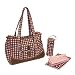 Kalencom Heavenly Dots Weekender Diaper Bag - Pink Image