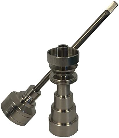 Herb Master 6 in 1 Ti Nail and Carb Cap 10/14/19mm Female and Male Universal Connection