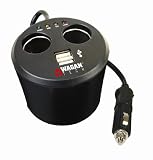 Twin USB DC Cup Holder Adapter by Wagan