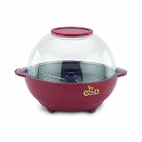Back to Basics PC17583 Stir Crazy 6-Quart Electric Popcorn Popper, Red