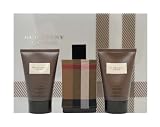 Burberry London By Burberry For Men. Gift Set ( Eau De Toilette Spray 3.3 Oz + Aftershave Emulsion 3.3 Oz + Hair & Body Wash Gel 3.3 Oz )