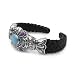Carolyn Pollack Sterling Silver Black Leather title=