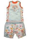 Baby Surf Muscle Shirt & Shorts by Baby's Own