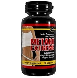 Metabo EXtreme Fat Burner Weight Loss Diet Pill 60 Caps