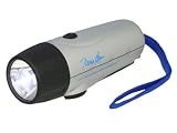 My Magic Eco Friendly windup / dynamo LED Torch - silver