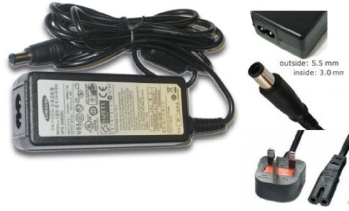 Brand New For Samsung Ka02 Uk, Np-n210, Np-n510-fa03 Genuine Original Delta Brand 19v 2.1a 40w Notebook Laptop Adapter Mains Power Charger Adaptor Power Supply Cord Psu Power Lead Included Picture