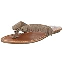 Buffalo Girl 308-9216 pig suede, Damen Sandalen/Zehentrenner