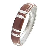 Brown Enamel Bangle
