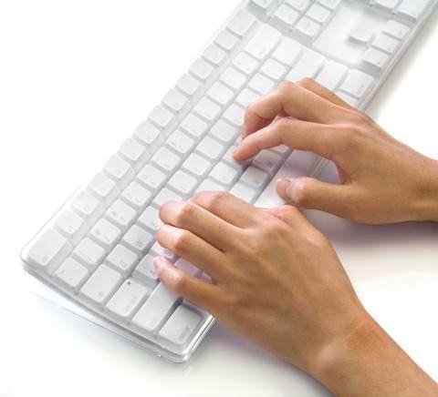 Color Keyboard Cover for Apple/wireless