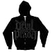 THE DEVIL WEARS PRADA - Logo - Black Zip Up Hoodie