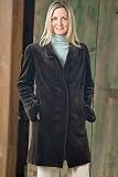 Women's Sheared Mink with Wing Collar