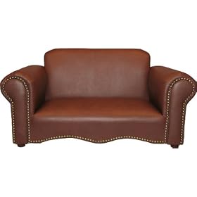 Fantasy Furniture Traditional Sofa, Brown