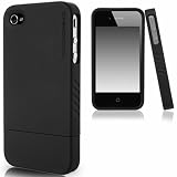 CaseCrown Polycarbonate Slash Glider Case (AT&T, Sprint, & Verizon compatible) Screen Protector included - Black