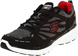 IMAGE OF Skechers Men's Compete Run Lace-Up Sneaker,Black Charcoal,11 M US