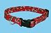 Christmas Red Candy Cane Extra Large Designer Custom Dog Collar
