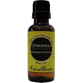 Citronella 100% Pure Essential Oil- 30 ml by Edens Garden