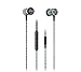 Headset,Magnet Attraction Sport In-Ear Earbuds Heaphones Earphones with Mic & Stereo Bass & Volume Control (Blue)
