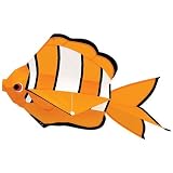 3D Clown Fish Nylon SV, 27" x 32" x 19"