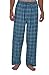 Del Rossa Men's 100% Cotton Flannel Lounge Pants - Pajama Bottoms