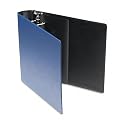 Angle D-Ring Binder, 2" Cap., 11"x8-1/2", Blue-RECYCLED (SAM17662DTOP)