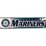 Seattle Mariners - Logo & Name Bumper Sticker MLB Pro Baseball