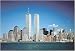 New York City (Twin Towers by Day) Art Poster Print - 24