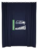 SEATTLE SEAHAWKS OFFICIAL TEAM JERSEY SHOWER CURTAIN