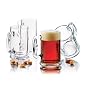 Libbey Brewmaster 15-Ounce Beer Mug 6-Piece Set, Clear