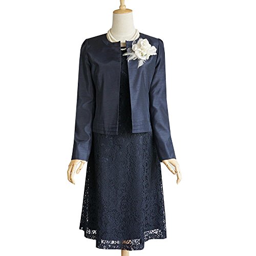 (アンジェリカ)Angelica 20150 アンサンブルスーツ 高品質セレモニースーツ ワンピーススーツ ネイビー 紺 ブラック 黒 グレー