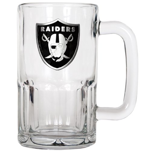 NFL Oakland Raiders 20-Ounce Root Beer Style Mug - Primary Logo
