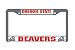 Oregon State Beavers Chrome Frame