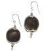 Antique Gold Kazuri Earrings by SilverChicks