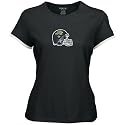 Reebok Jacksonville Jaguars Ladies Black Shiny Helmet T-shirt