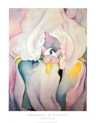 Light Iris - Art Print / Poster (Artist: Georgia O'Keefe) (Size: 22" x 28")