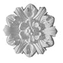 7 5/8"OD x 1"P Emery Leaf Ceiling Medallion