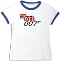T-Shirt Ringer Woman White " From Philippines With Love " Country