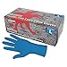 Gloves, XL, Blue, 12 in. L, Latex, PR, PK50