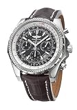 Breitling A2536212-Q522-787P Bentley Purple Dial Leather Crocodile Men's Automatic Chronograph, Chronometer, Tachymeter Watch