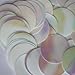 30mm Round SEQUIN PAILLETTES ~ WHITE RAINBOW IRIS Shiny Premium ~ Loose sequins for embroidery, bridal, applique, arts, crafts, and embellishment. Made in USA.